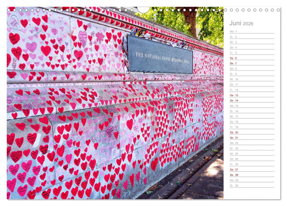 Besucht mal wieder London (CALVENDO Wandkalender 2026)