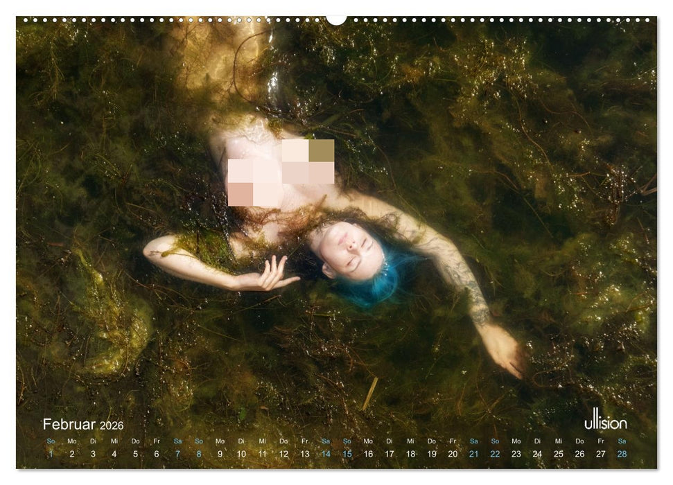 Akt in der Natur - Chaos Isi (CALVENDO Wandkalender 2026)