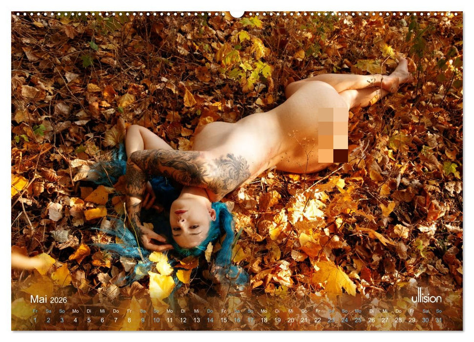 Akt in der Natur - Chaos Isi (CALVENDO Wandkalender 2026)