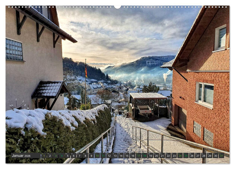 Schönes Biedenkopf Luftkurort in Hessen (CALVENDO Wandkalender 2026)