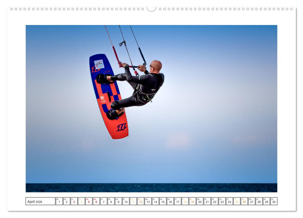 Wassersport - Spaß am Meer bei Wind und Wellen (CALVENDO Wandkalender 2026)