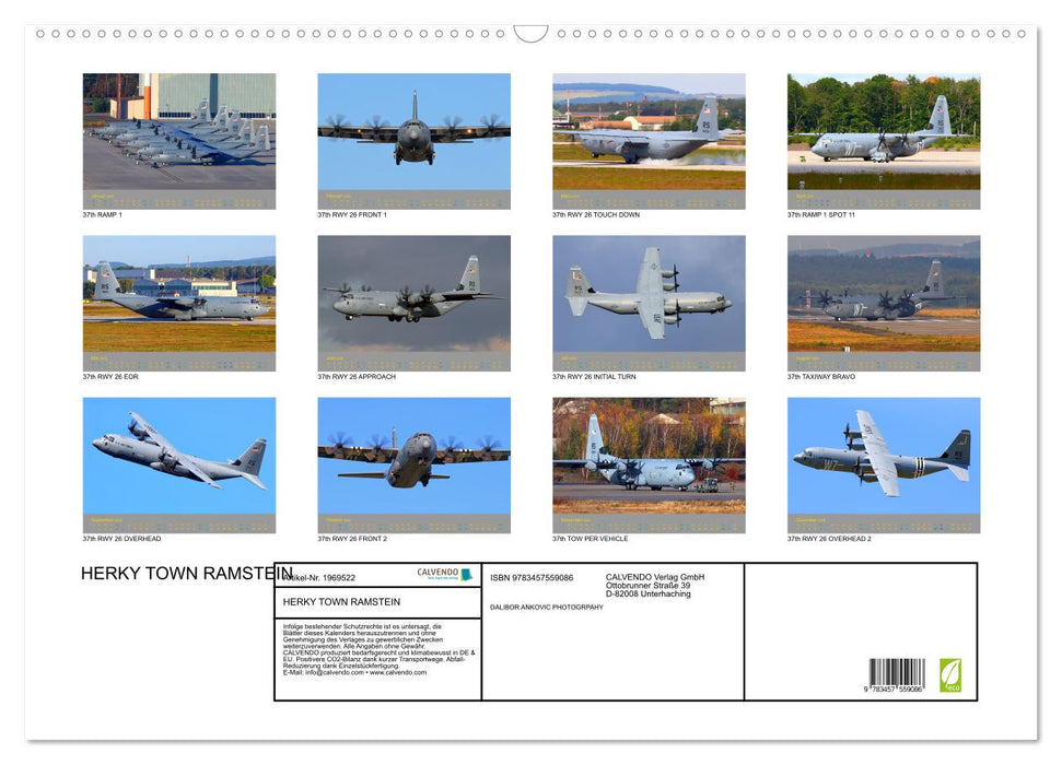 HERKY TOWN RAMSTEIN (CALVENDO Wandkalender 2026)