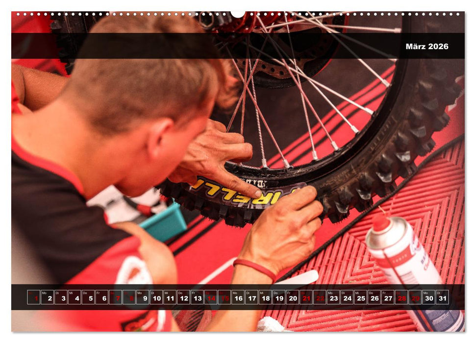 Motocross aus einer anderen Sicht (CALVENDO Wandkalender 2026)