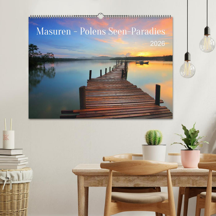 Masuren - Polens Seen-Paradies (CALVENDO Wandkalender 2026)