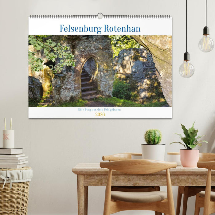 Felsenburg Rotenhan (CALVENDO Wandkalender 2026)