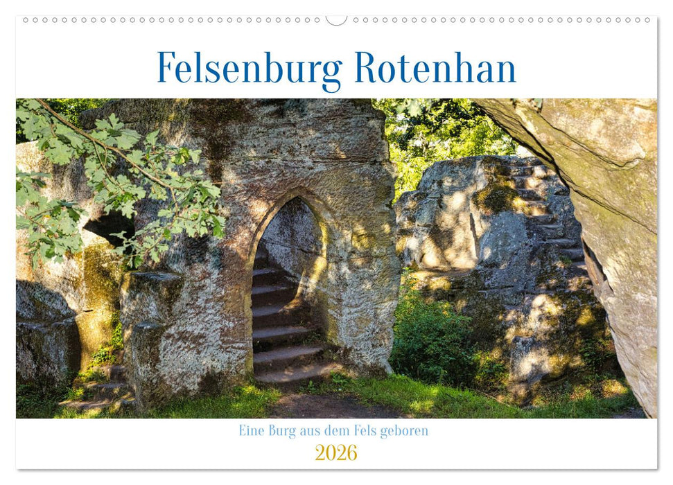 Felsenburg Rotenhan (CALVENDO Wandkalender 2026)