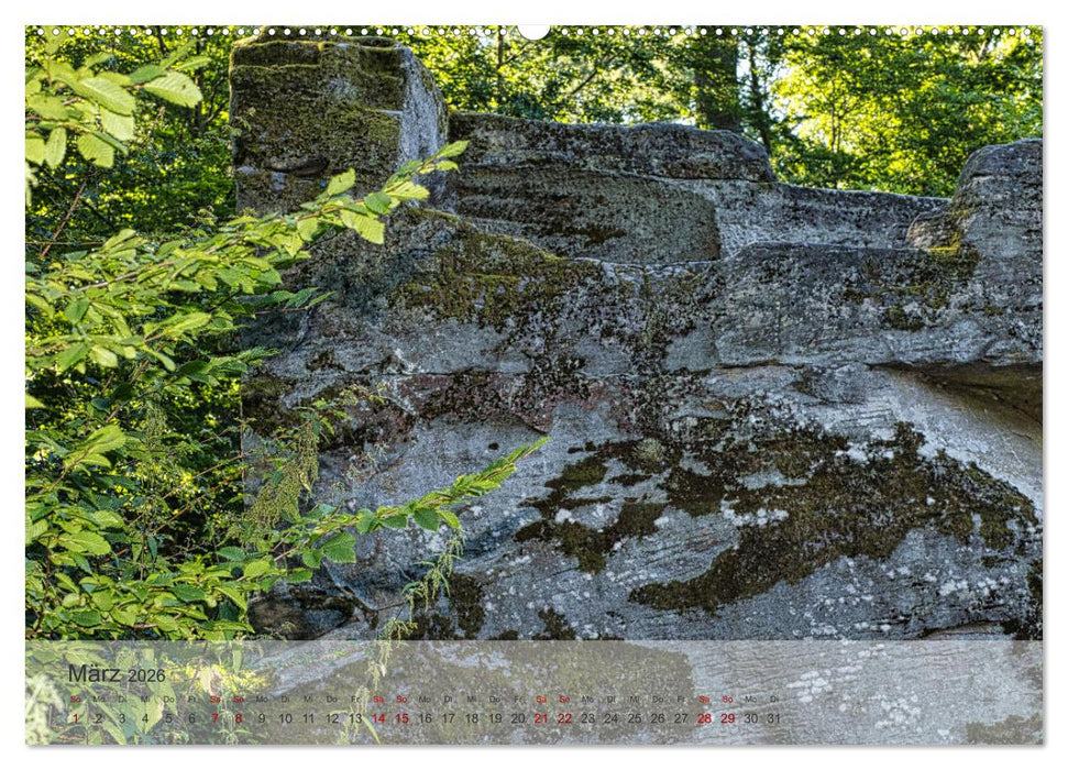 Felsenburg Rotenhan (CALVENDO Wandkalender 2026)