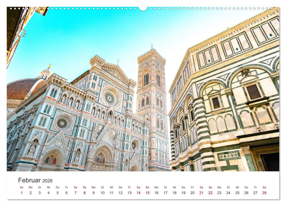Florenz - In der Stadt der Medici. (CALVENDO Premium Wandkalender 2026)