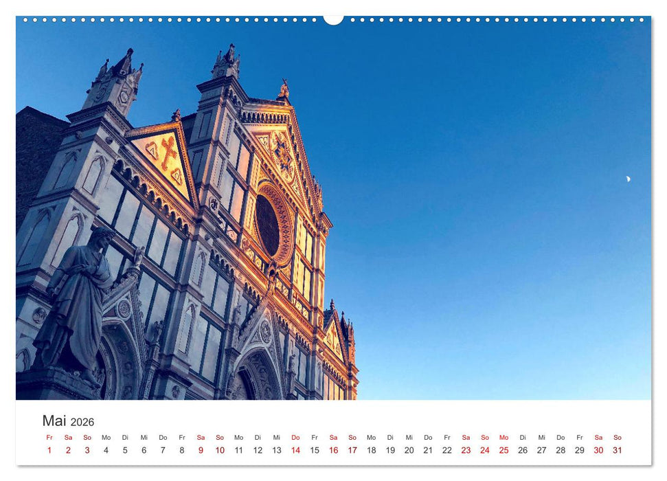 Florenz - In der Stadt der Medici. (CALVENDO Premium Wandkalender 2026)