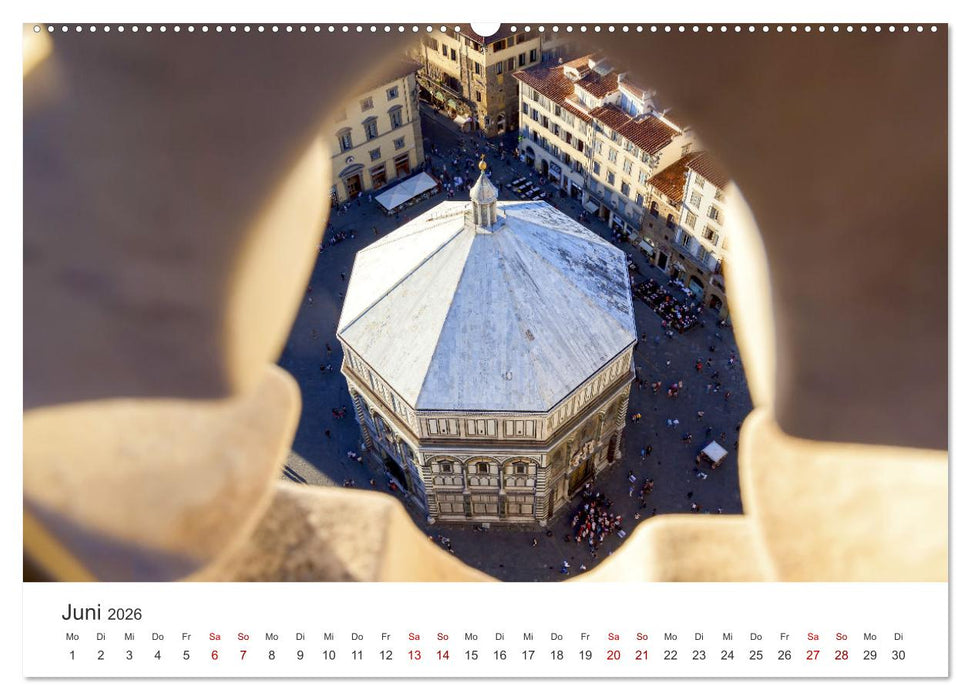 Florenz - In der Stadt der Medici. (CALVENDO Premium Wandkalender 2026)