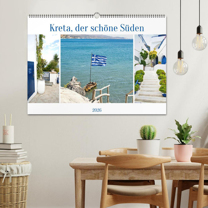 Kreta, der schöne Süden (CALVENDO Wandkalender 2026)