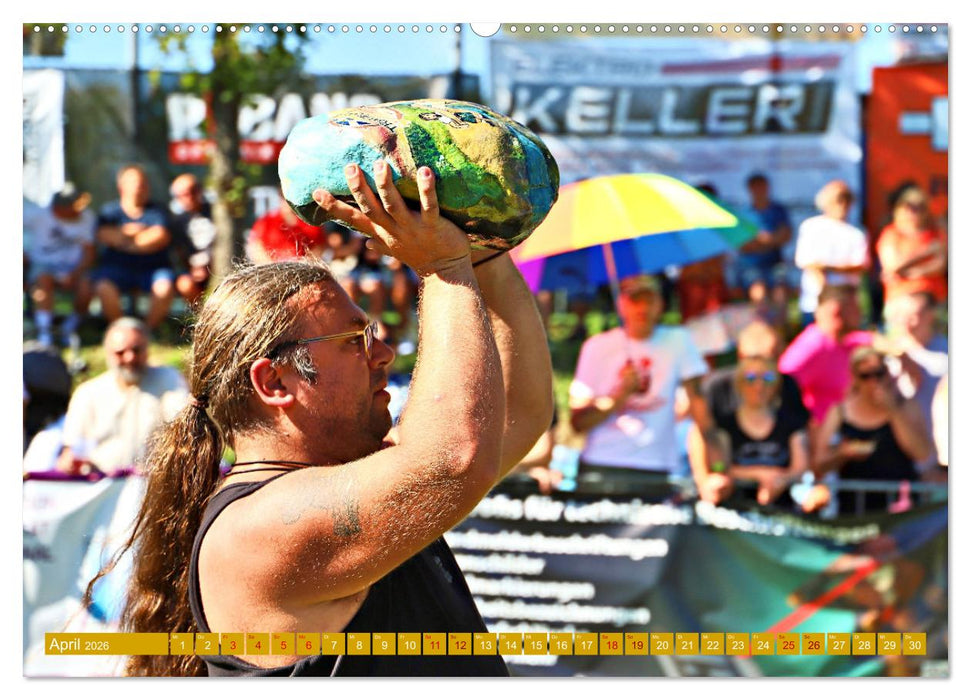 Traufgames Highlandgames in Albstadt - Pfeffingen (CALVENDO Wandkalender 2026)