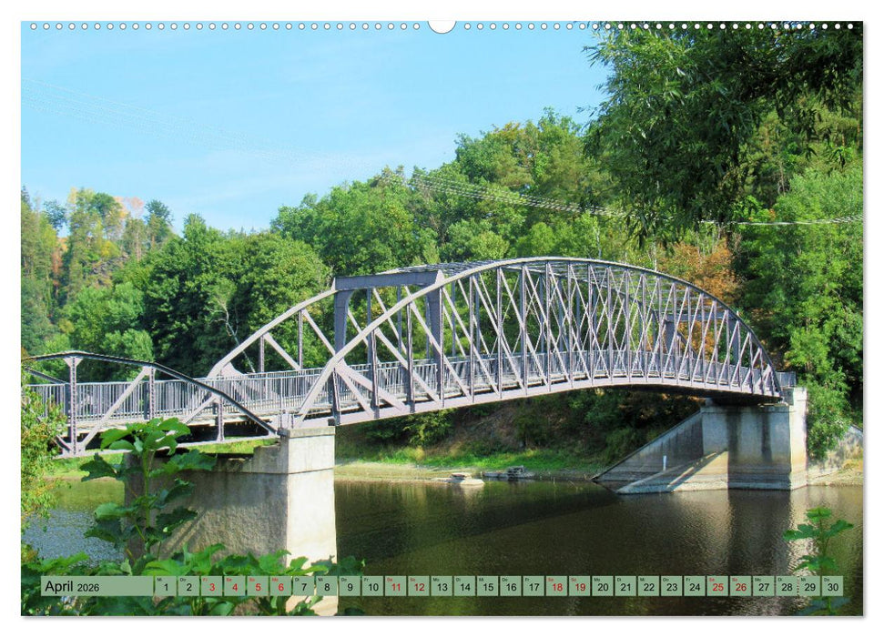 Frankenwald - Wandern in Oberfranken und Thüringen (CALVENDO Wandkalender 2026)