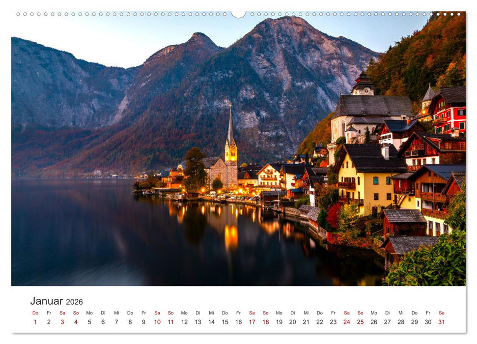 Salzburg - Kultur und Natur pur. (CALVENDO Premium Wandkalender 2026)