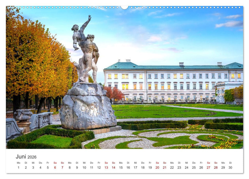 Salzburg - Kultur und Natur pur. (CALVENDO Premium Wandkalender 2026)