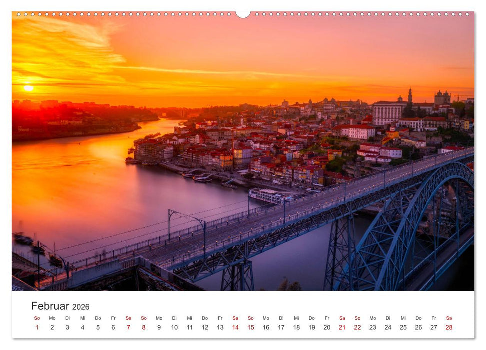 Porto - Eine Liebeserklärung (CALVENDO Premium Wandkalender 2026)