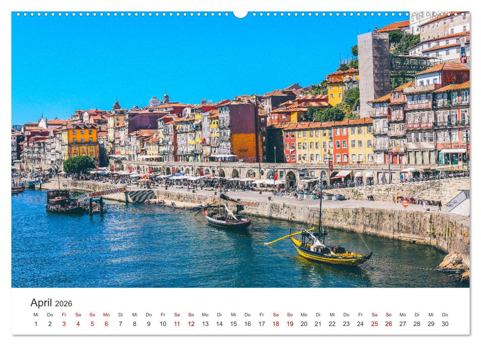 Porto - Eine Liebeserklärung (CALVENDO Premium Wandkalender 2026)
