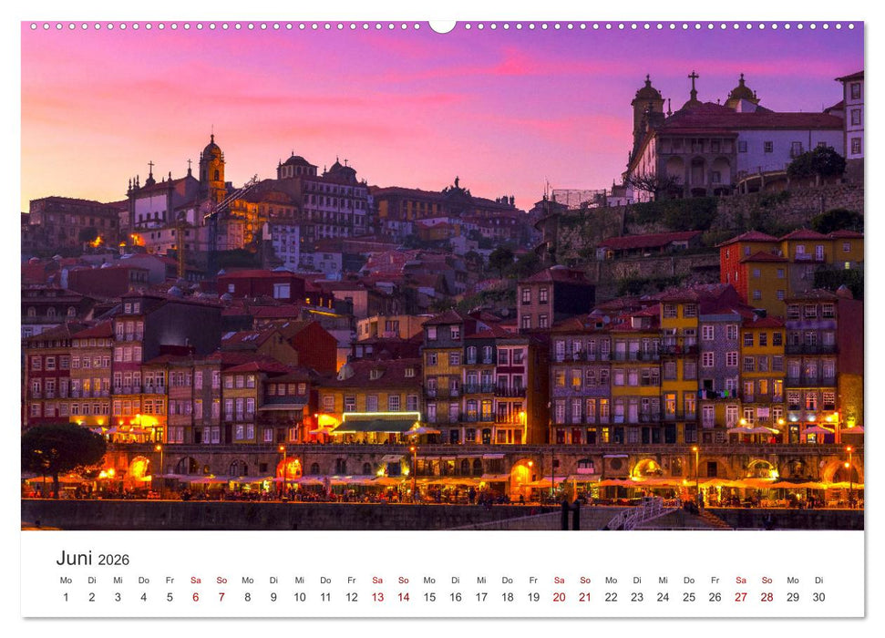 Porto - Eine Liebeserklärung (CALVENDO Premium Wandkalender 2026)