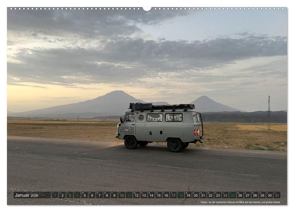 UAZ 452 Buchanka Love (CALVENDO Wandkalender 2026)