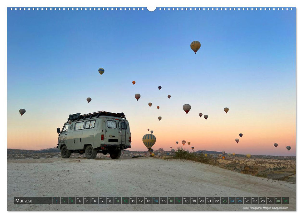 UAZ 452 Buchanka Love (CALVENDO Wandkalender 2026)
