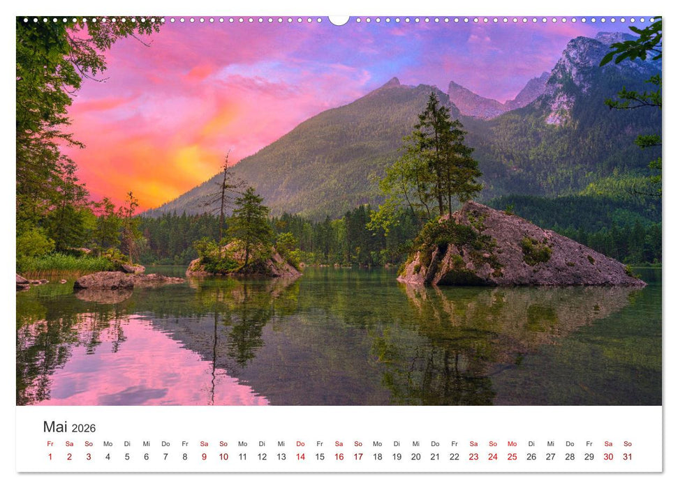 Salzburg - Kultur und Natur pur. (CALVENDO Wandkalender 2026)