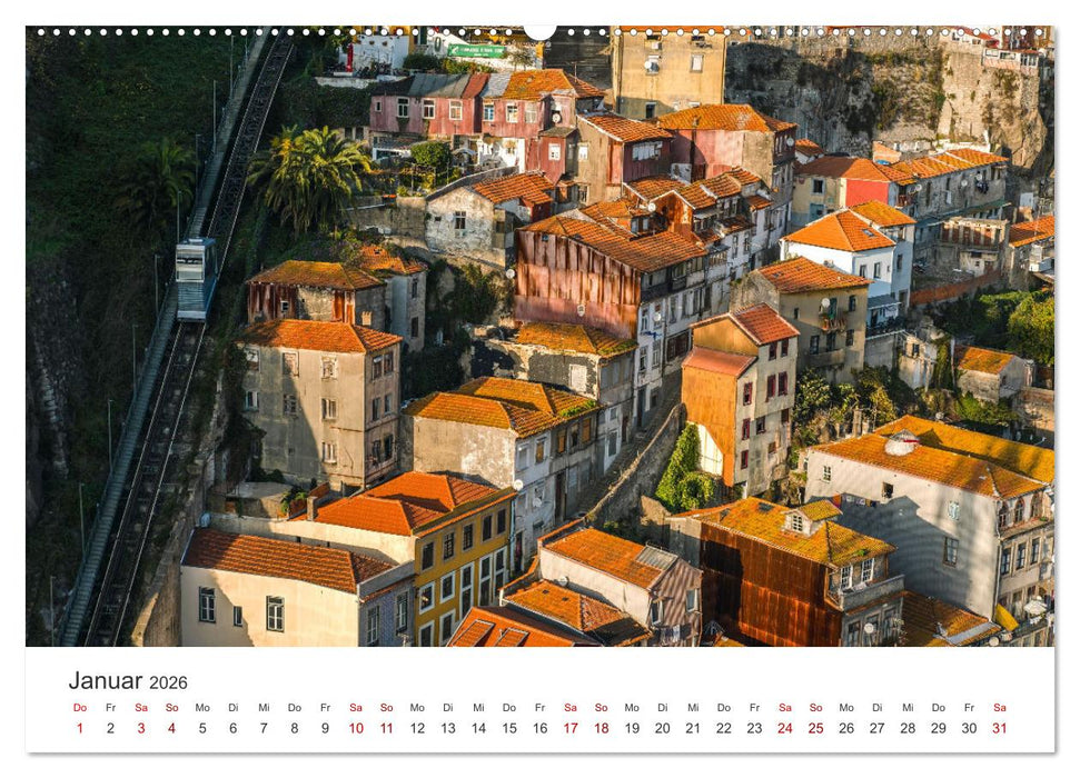Porto - Eine Liebeserklärung (CALVENDO Wandkalender 2026)