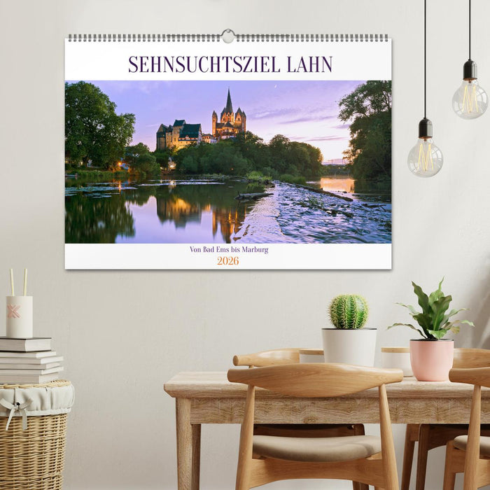 Sehnsuchtsziel Lahn (CALVENDO Wandkalender 2026)