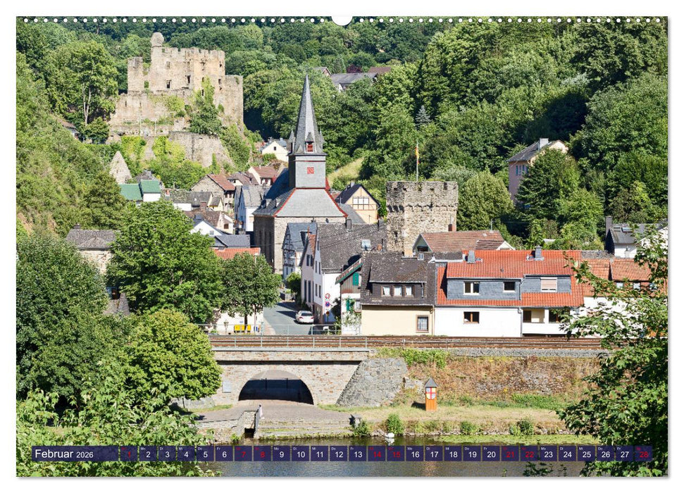 Sehnsuchtsziel Lahn (CALVENDO Wandkalender 2026)