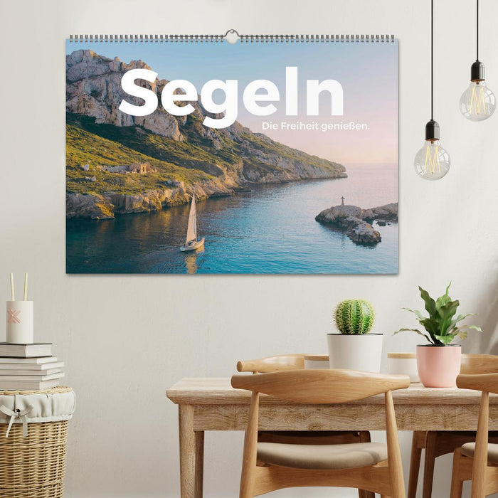 Segeln - Die Freiheit genießen. (CALVENDO Wandkalender 2026)