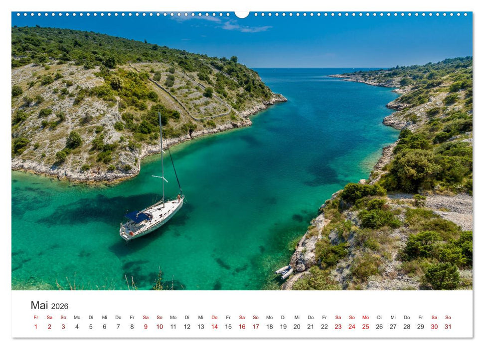 Segeln - Die Freiheit genießen. (CALVENDO Wandkalender 2026)