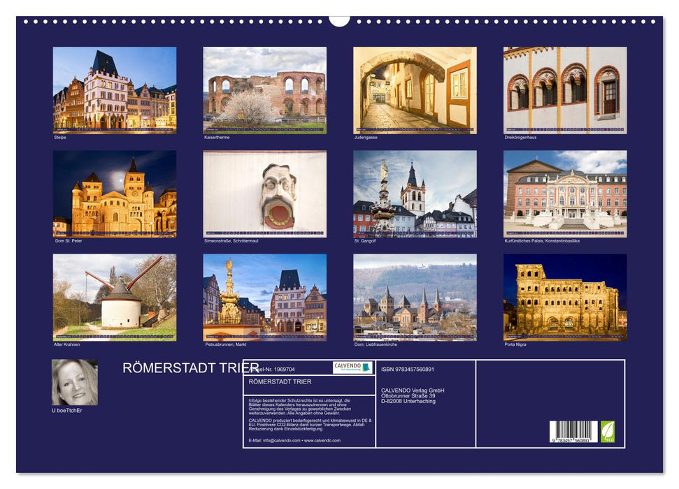 RÖMERSTADT TRIER (CALVENDO Wandkalender 2026)