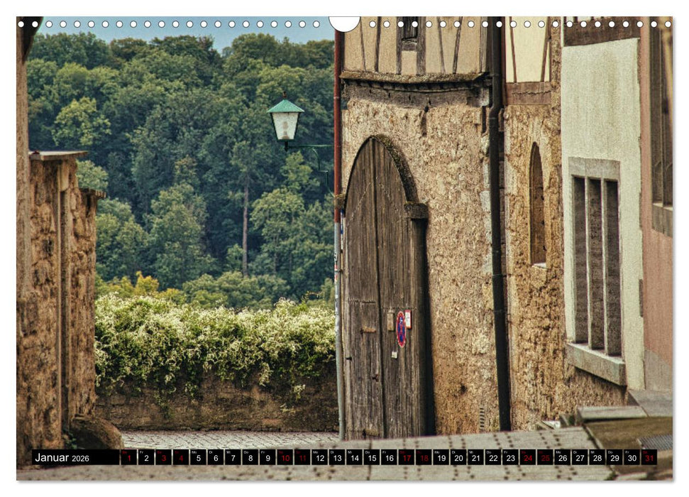 Rothenburg o.d. Tauber - Ansichten einer mittelalterlichen Stadt (CALVENDO Wandkalender 2026)
