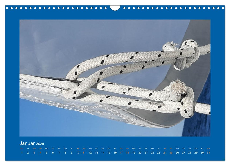 Katamaran Segeln - Mit Naos auf Tour (CALVENDO Wandkalender 2026)