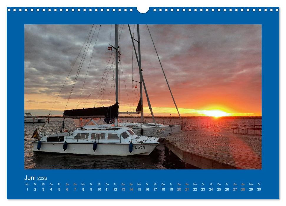 Katamaran Segeln - Mit Naos auf Tour (CALVENDO Wandkalender 2026)