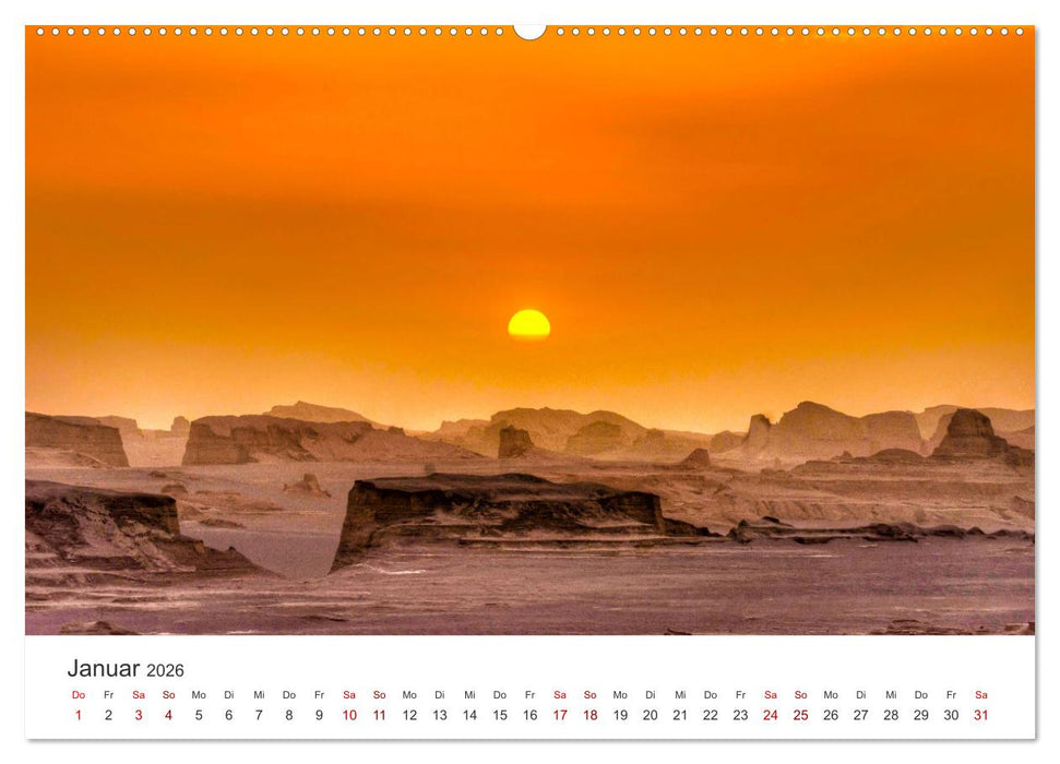 Iran - Farbenfrohe Impressionen (CALVENDO Wandkalender 2026)
