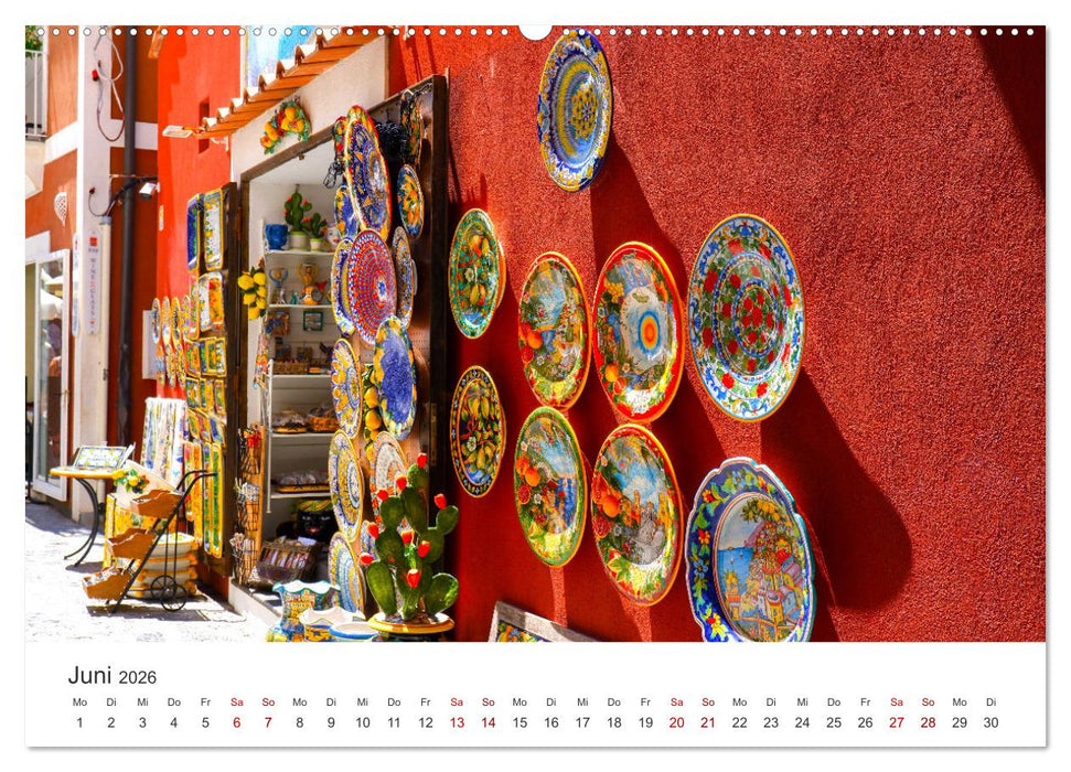 Amalfi Küste - Italiens wunderschöner Küstenabschnitt. (CALVENDO Wandkalender 2026)
