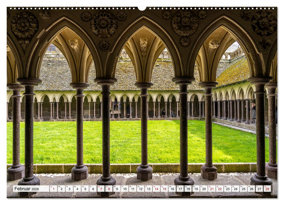Welterbe Mont-Saint-Michel (CALVENDO Wandkalender 2026)