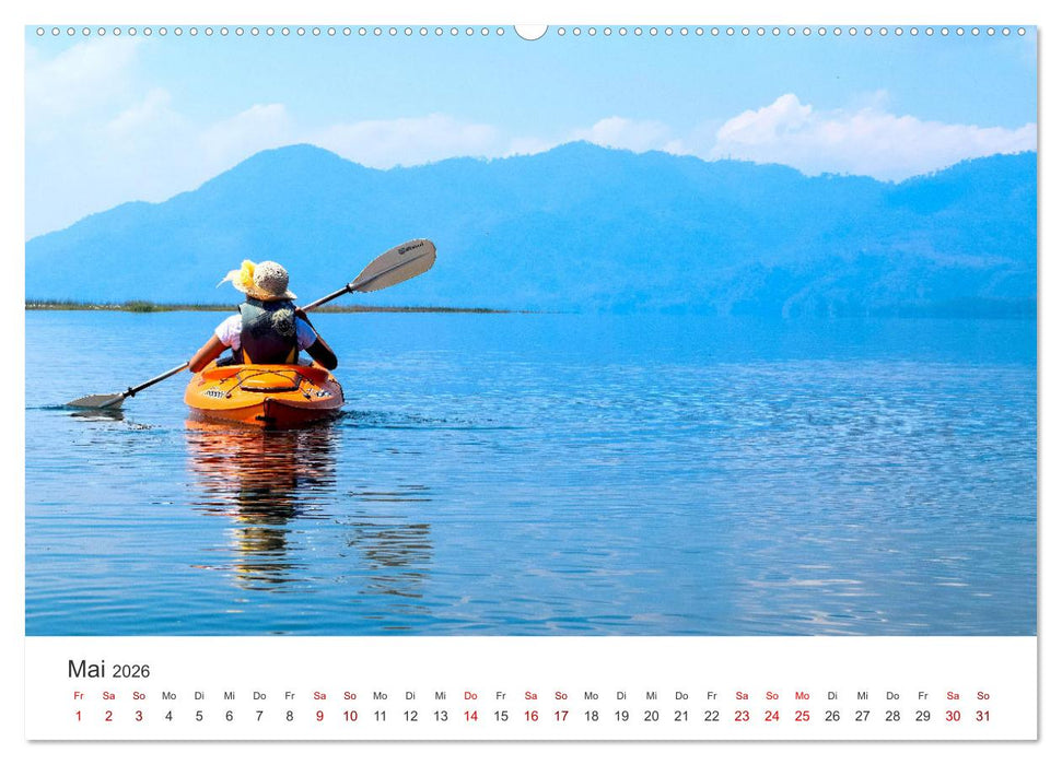 Kajak - Ruhige Gewässer (CALVENDO Wandkalender 2026)