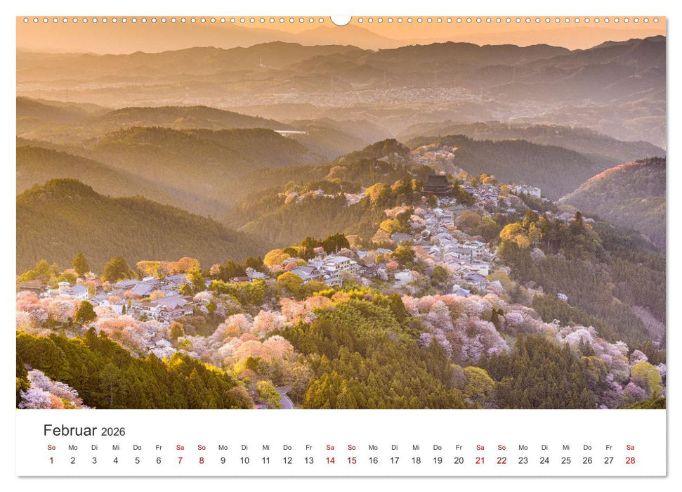 Japan - Im Land der aufgehenden Sonne. (CALVENDO Wandkalender 2026)