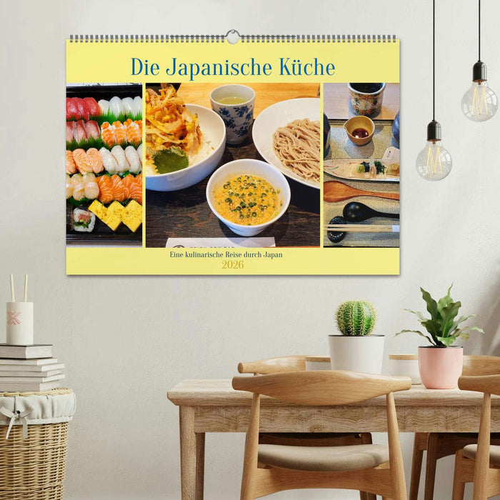 Die Japanische Küche - Eine kulinarische Reise durch Japan (CALVENDO Wandkalender 2026)