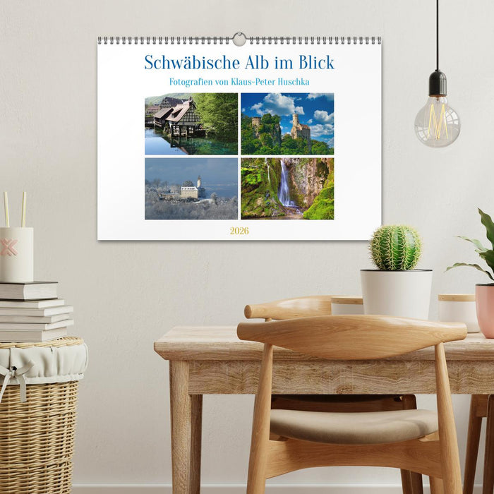 Schwäbische Alb im Blick (CALVENDO Wandkalender 2026)