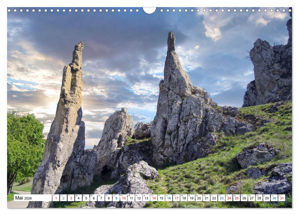 Schwäbische Alb im Blick (CALVENDO Wandkalender 2026)