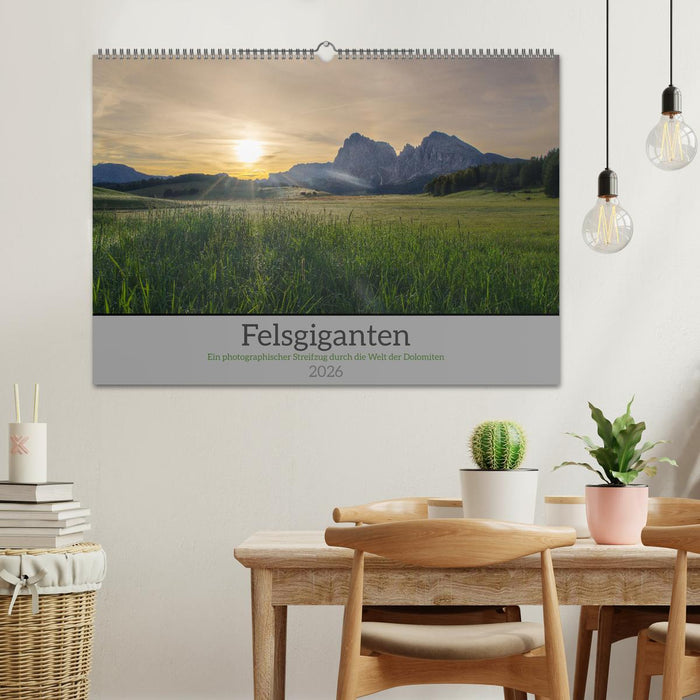Felsgiganten (CALVENDO Wandkalender 2026)