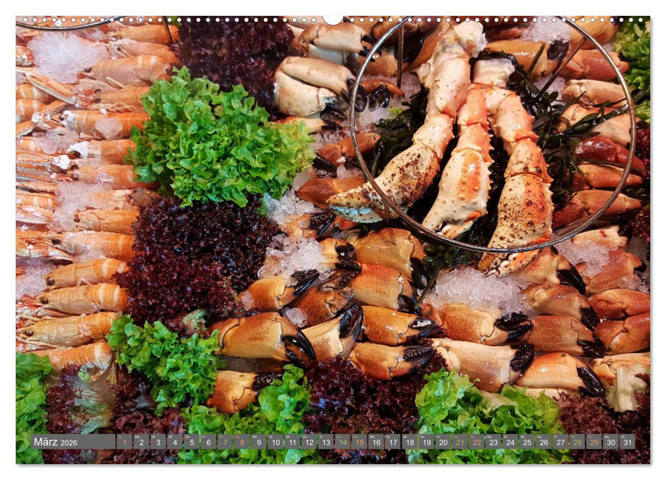 Perfekt angerichtet - Fingerfood, Appetizer und Desserts (CALVENDO Wandkalender 2026)