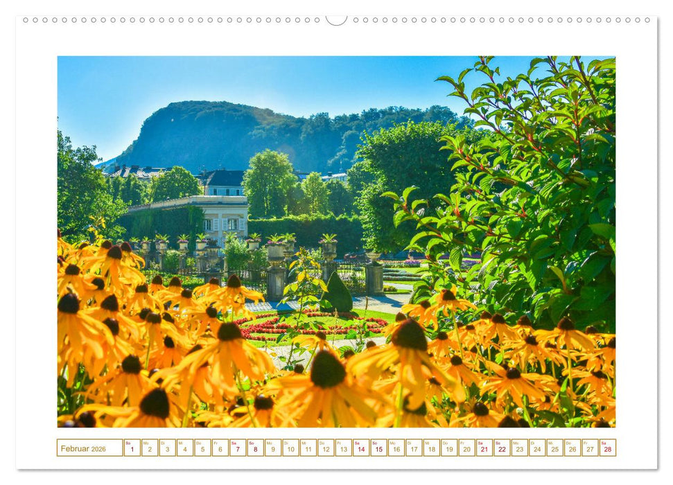 Salzburg - Die romantische Mozartstadt (CALVENDO Wandkalender 2026)