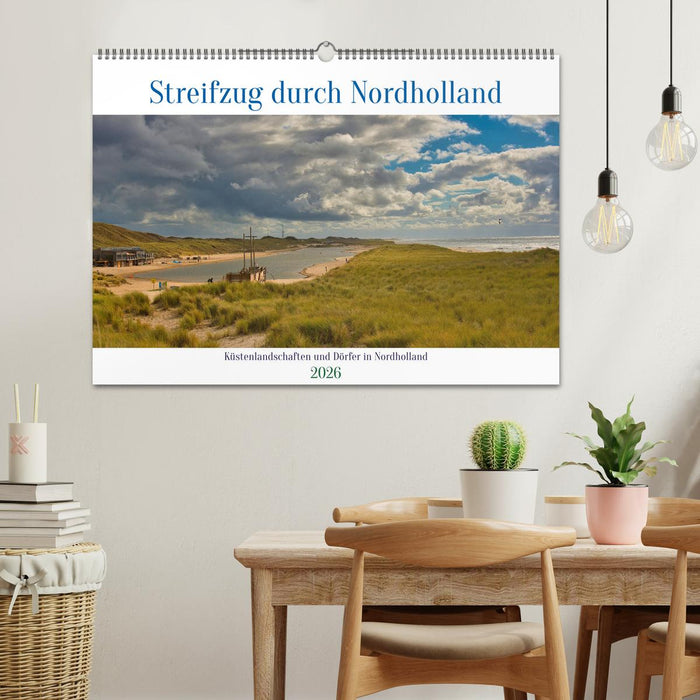 Streifzug durch Nordholland (CALVENDO Wandkalender 2026)