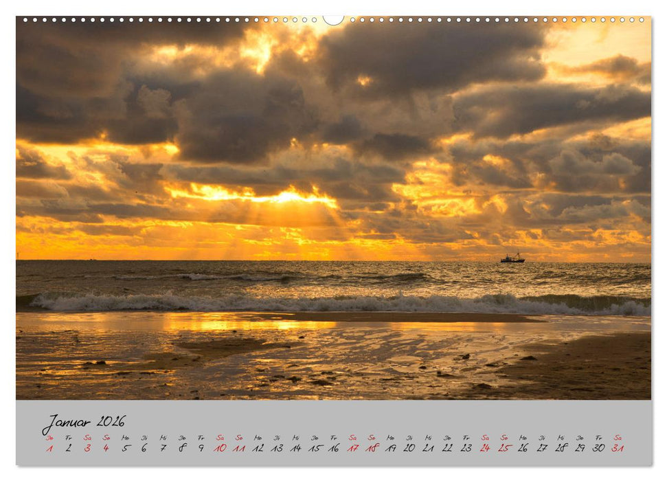 Streifzug durch Nordholland (CALVENDO Wandkalender 2026)