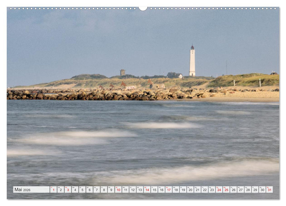 Blåvand - Dänemarks Paradies am Nordseestrand (CALVENDO Wandkalender 2026)