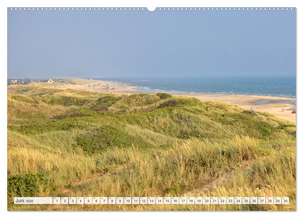 Blåvand - Dänemarks Paradies am Nordseestrand (CALVENDO Wandkalender 2026)