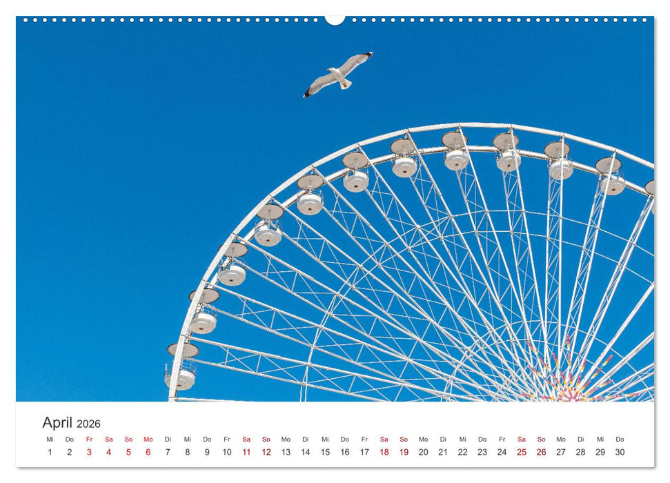 Riesenräder - Ein Spaß für jung und alt. (CALVENDO Wandkalender 2026)